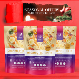 3  x Organic ProteinFix Banoffee - Seasonal Offer!